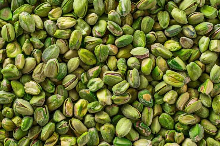 مغز پسته مرغوب بافت کامل و ترد